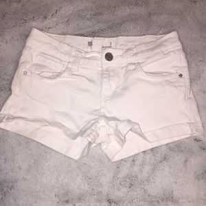 White shorts